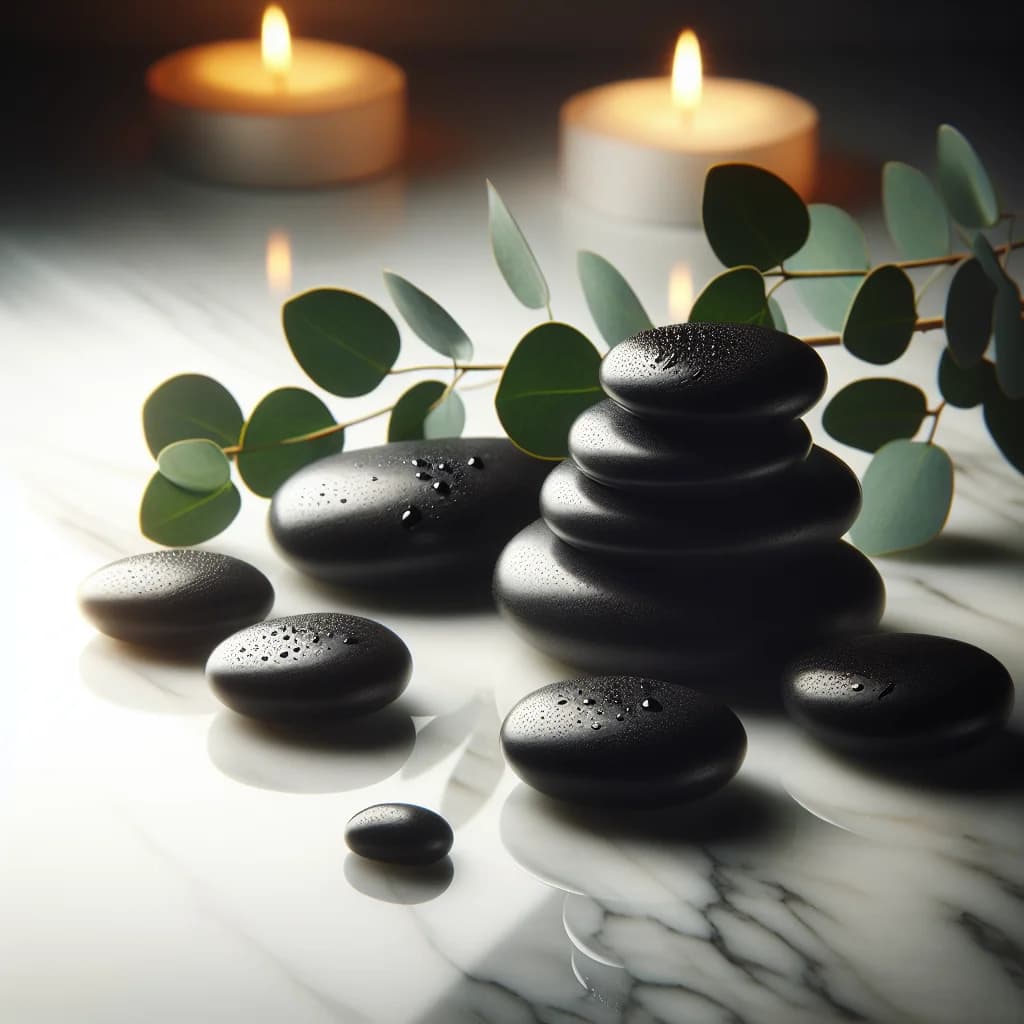 Hot stone massage